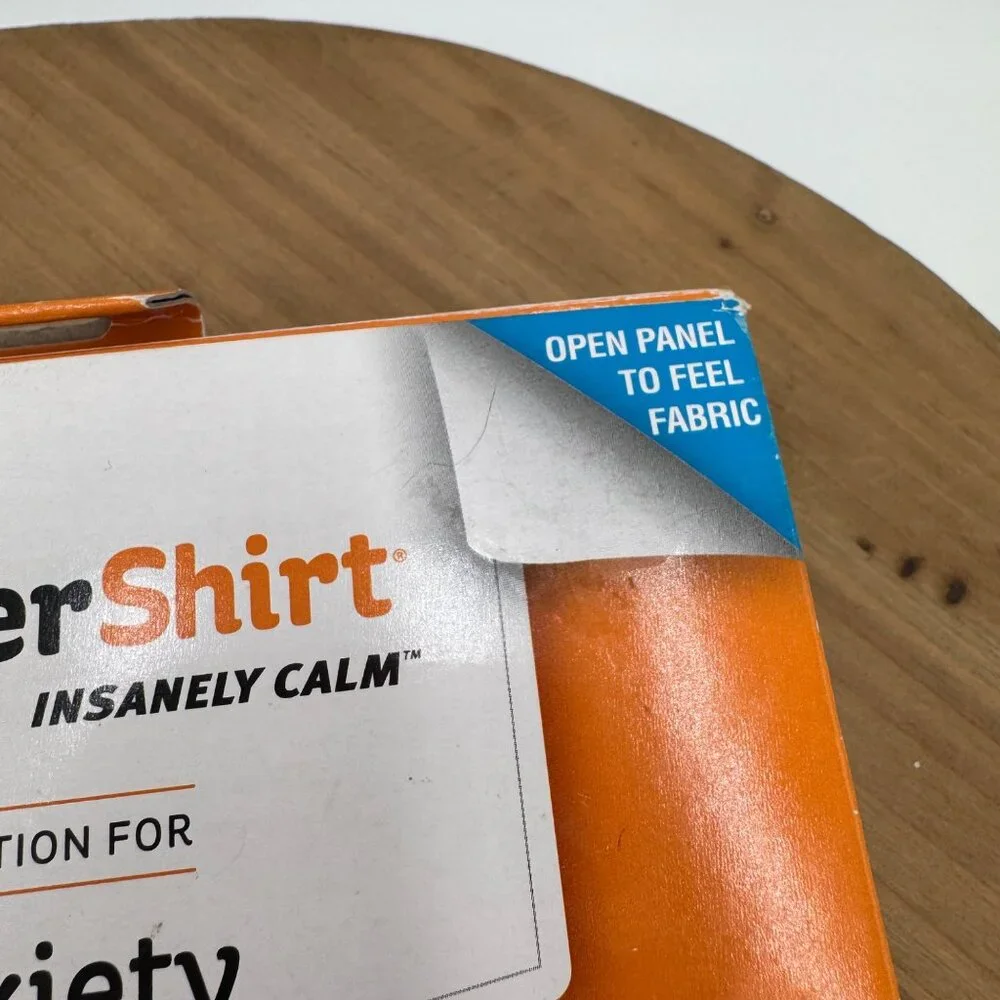 Thundershirt Cat Anxiety Solution Medium Gray NIB